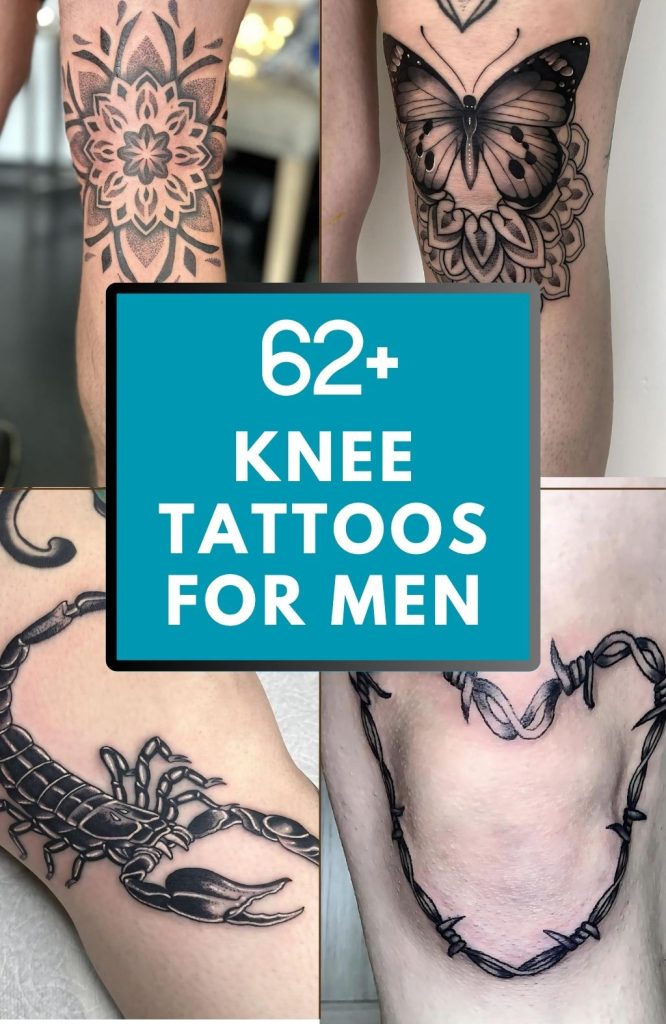 Knee Tattoos for Men
