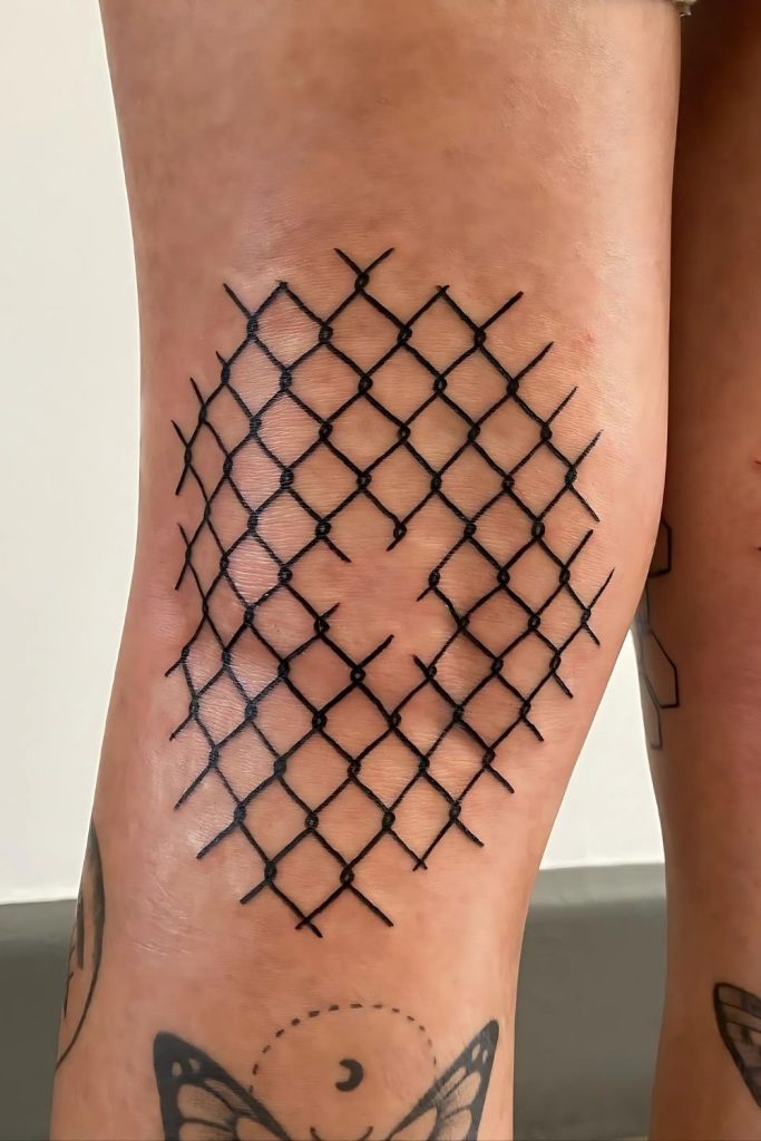 Knee Tattoos for Women