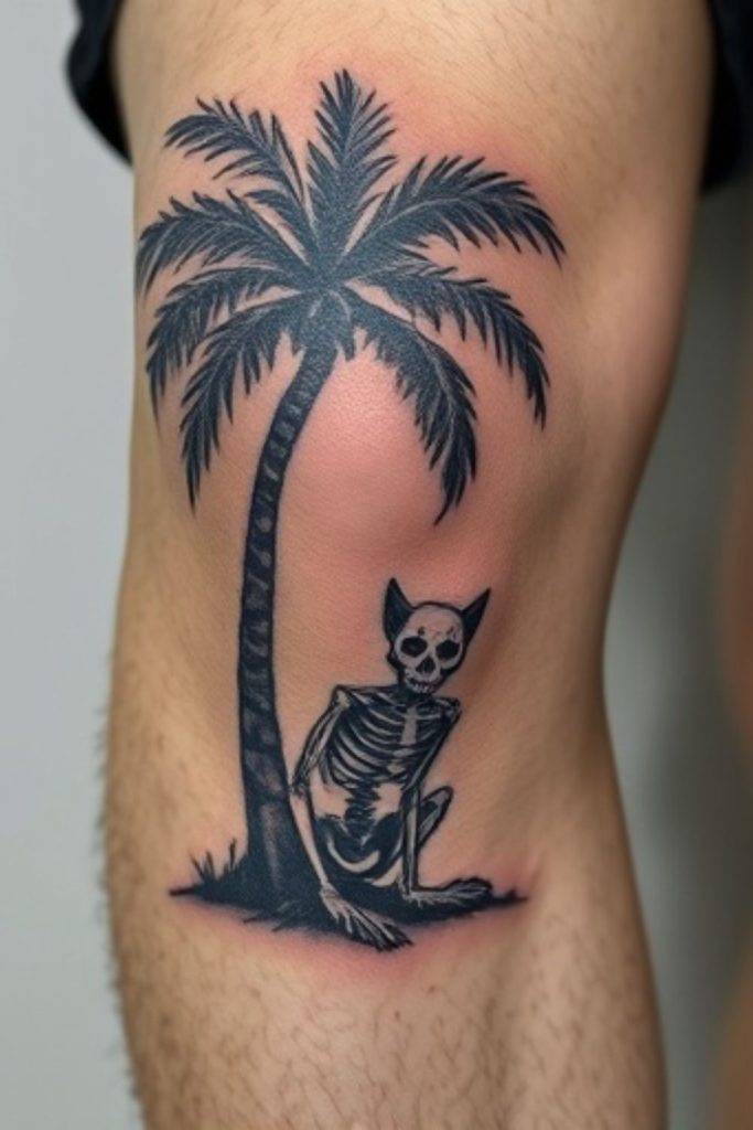 Knee Tattoos for Women