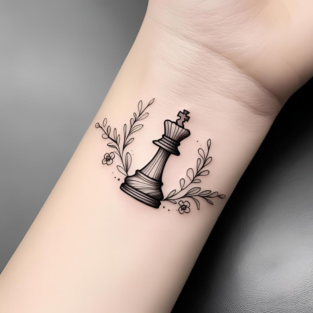Chess Tattoo King