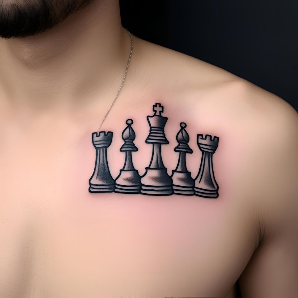 Chess Tattoo King