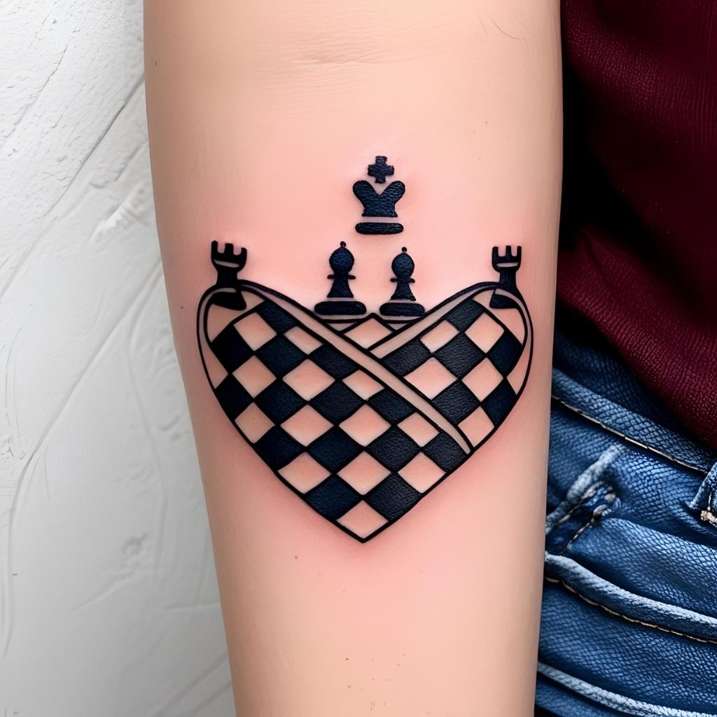  Infinity Chessboard Tattoo